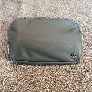lululemon green grey everywhere belt bag